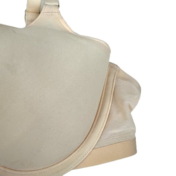 CUUP The Demi Spacer Bra Underwire Unlined Nude 34C - Picture 3 of 7